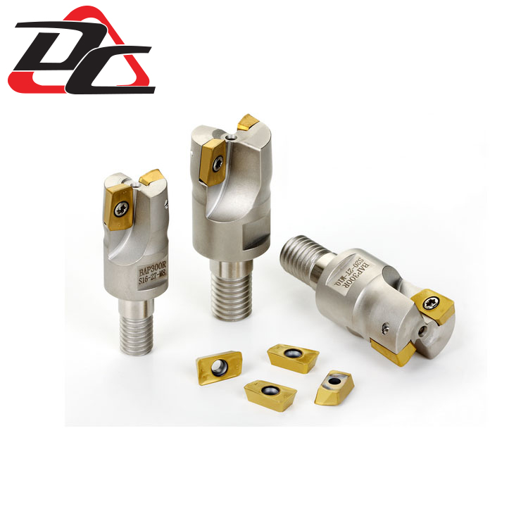 High Precision Corrosion Resistance CNC Carbide Thread Milling Cutter For APMT1135 & APMT1604 Carbide Inserts