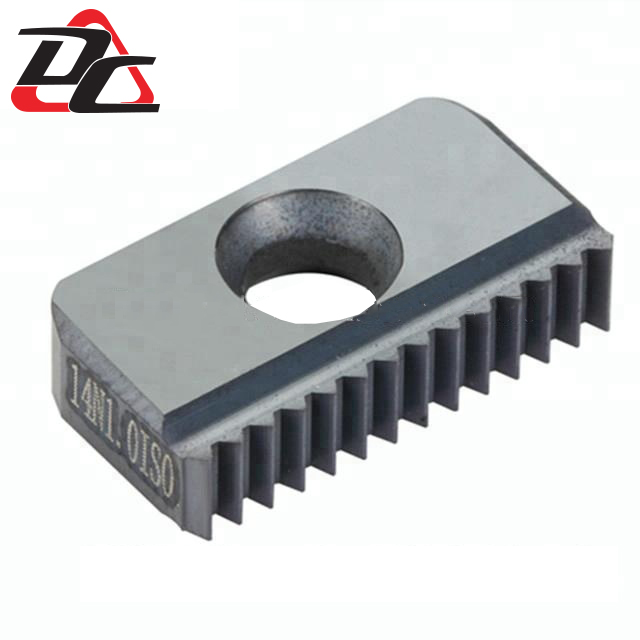 Substitute for similar thread insert, Carbide Milling Thread Inserts 14I1.5ISO, 14I2.0ISO, CNC Carbide Milling Insert 14E1.5ISO